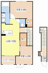 ラピスラズリの物件間取画像